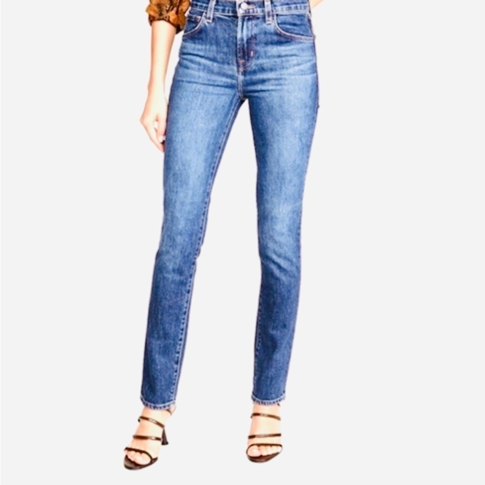 The Casting by Aritzia High Rise Skinny Medium Wash Jeans Size 24
